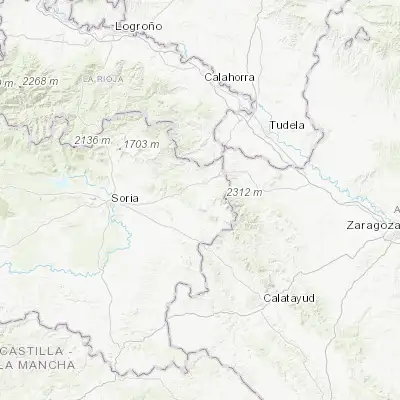 Map showing location of Olvega (41.779010, -1.983910)