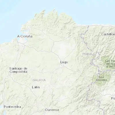 Map showing location of Outeiro de Rei (43.101980, -7.614970)