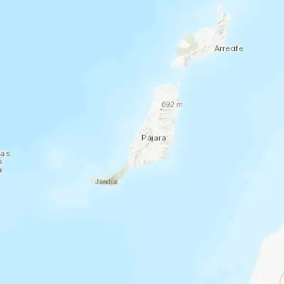 Map showing location of Pájara (28.350390, -14.107600)