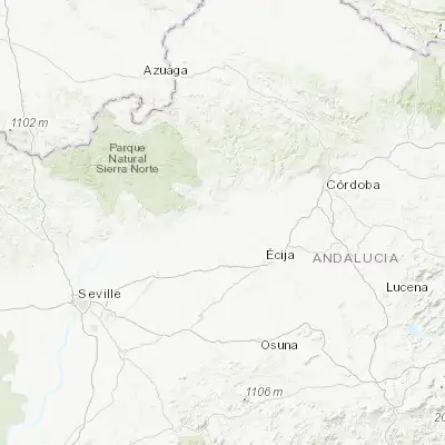 Map showing location of Palma del Río (37.700240, -5.281210)
