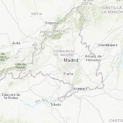 Map showing location of Pozuelo de Alarcón (40.432930, -3.813380)