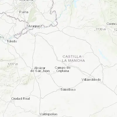 Map showing location of Quintanar de la Orden (39.593690, -3.041650)