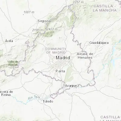 Map showing location of Retiro (40.413170, -3.683070)