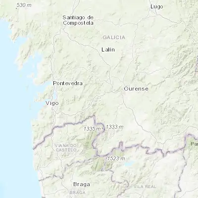 Map showing location of Ribadavia (42.288040, -8.143620)