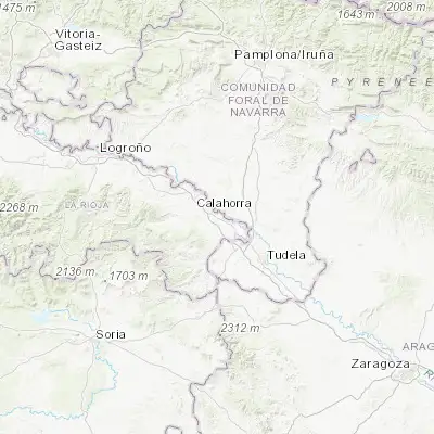 Map showing location of Rincón de Soto (42.234750, -1.852140)