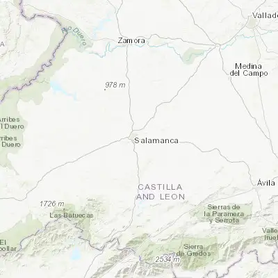 Map showing location of Santa Marta de Tormes (40.950650, -5.627230)