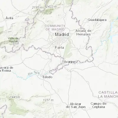 Map showing location of Seseña (40.104730, -3.697930)