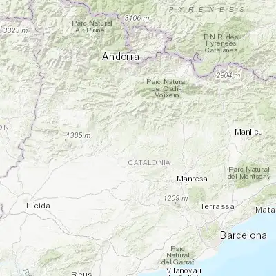 Map showing location of Solsona (41.993950, 1.517060)