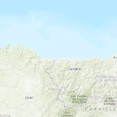 Map showing location of Tapia de Casariego (43.570190, -6.943830)