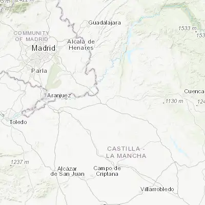 Map showing location of Tarancón (40.008510, -3.007310)
