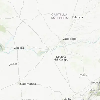Map showing location of Tordesillas (41.502020, -5.001460)