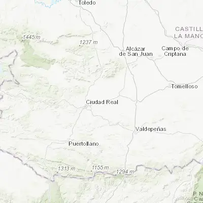 Map showing location of Torralba de Calatrava (39.017850, -3.751050)