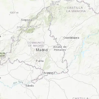 Map showing location of Torrejón de Ardoz (40.455350, -3.469730)