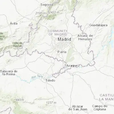 Map showing location of Torrejón de Velasco (40.187460, -3.776810)