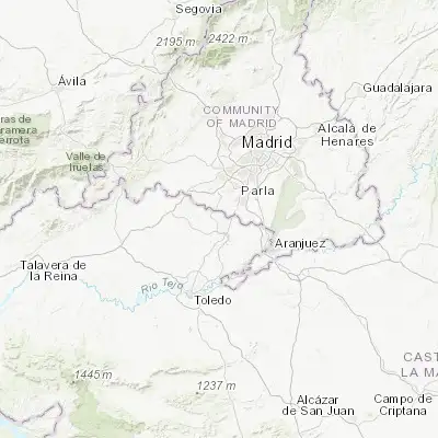Map showing location of Ugena (40.155720, -3.876030)