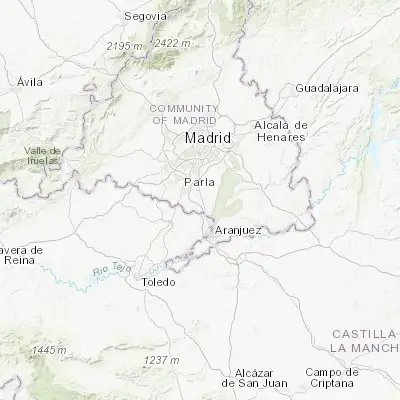 Map showing location of Valdemoro (40.190810, -3.678870)