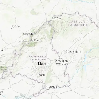 Map showing location of Valdetorres de Jarama (40.693660, -3.511560)