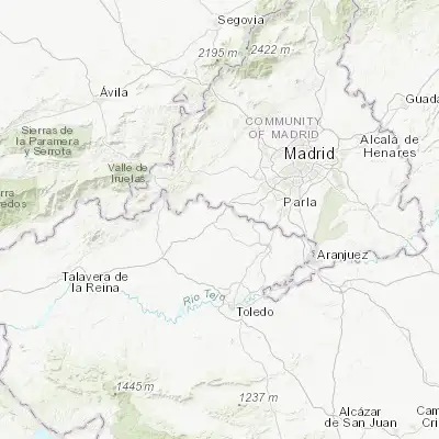 Map showing location of Valmojado (40.204440, -4.091460)
