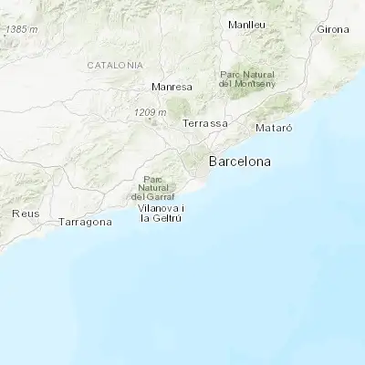 Map showing location of Viladecans (41.314050, 2.014270)