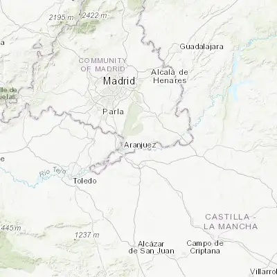 Map showing location of Villaconejos (40.101390, -3.482580)