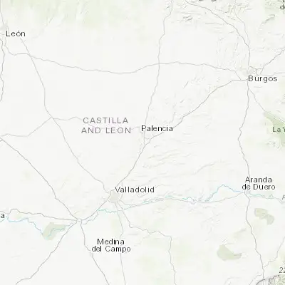 Map showing location of Villamuriel de Cerrato (41.949350, -4.515840)