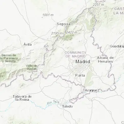Map showing location of Villanueva de la Cañada (40.446890, -4.004280)