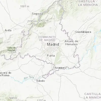 Map showing location of Villaverde (40.350000, -3.700000)