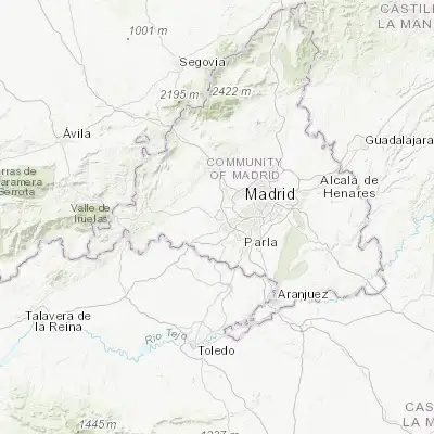 Map showing location of Villaviciosa de Odón (40.358100, -3.904300)