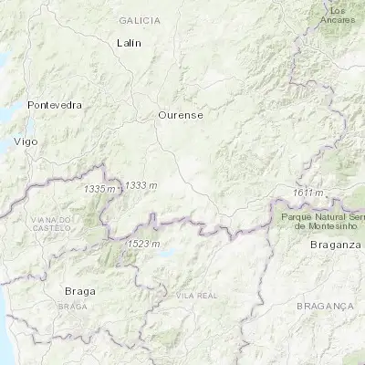 Map showing location of Xinzo de Limia (42.063500, -7.724590)