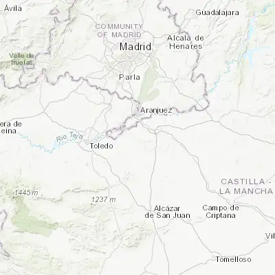 Map showing location of Yepes (39.901990, -3.625170)