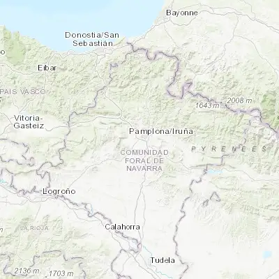 Map showing location of Zizur Mayor (42.787950, -1.690650)
