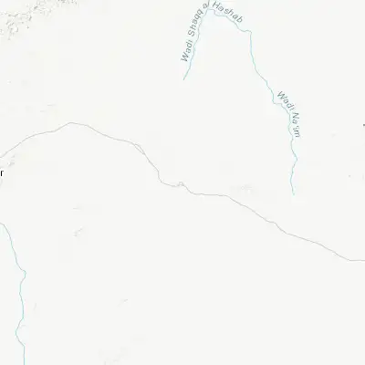 Map showing location of Umm Kaddadah (13.601690, 26.687590)