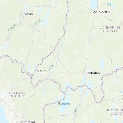 Map showing location of Anderstorp (57.283330, 13.633330)
