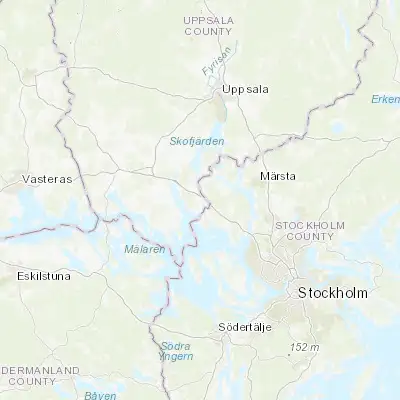 Map showing location of Bålsta (59.567100, 17.527810)