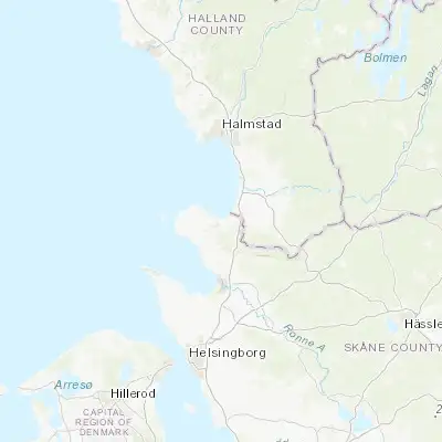 Map showing location of Båstad (56.426890, 12.853390)