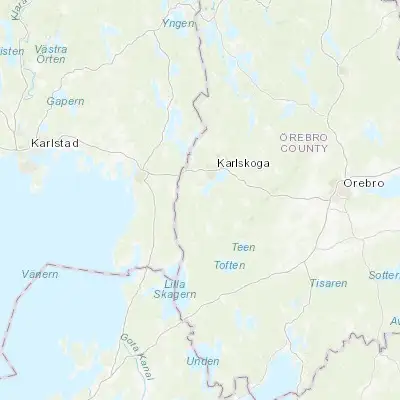 Map showing location of Degerfors (59.237970, 14.430770)