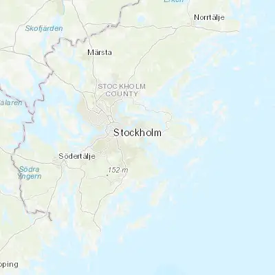 Map showing location of Fisksätra (59.291530, 18.254900)