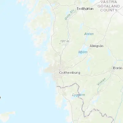 Map showing location of Gårdsten (57.804800, 12.028830)