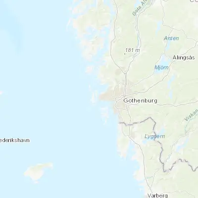 Map showing location of Hjuvik (57.701670, 11.716390)