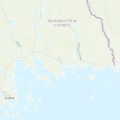 Map showing location of Kalix (65.852980, 23.156450)