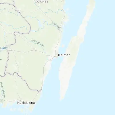 Map showing location of Kalmar (56.661570, 16.361630)