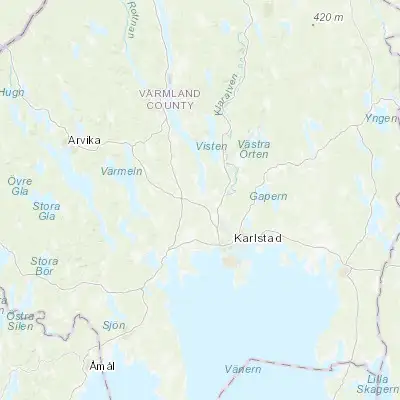 Map showing location of Kil (59.502340, 13.312770)