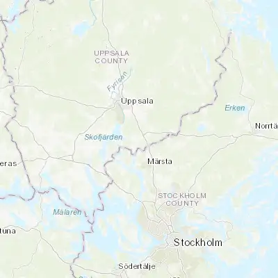 Map showing location of Knivsta (59.725640, 17.787530)