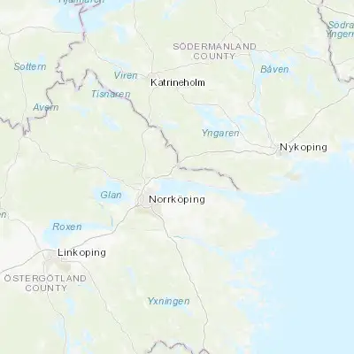 Map showing location of Krokek (58.672310, 16.367410)