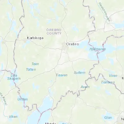 Map showing location of Kumla (59.127700, 15.143410)