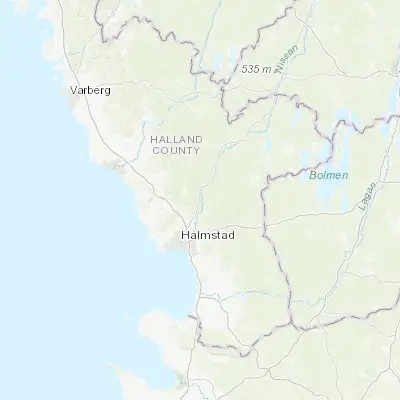 Map showing location of Oskarström (56.800000, 12.966670)