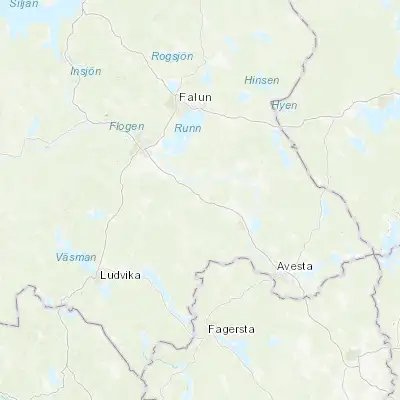 Map showing location of Säter (60.347780, 15.750510)