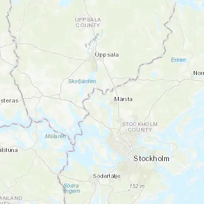 Map showing location of Sigtuna (59.617310, 17.723610)