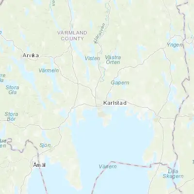 Map showing location of Skåre (59.433330, 13.433330)