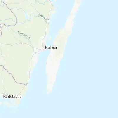 Map showing location of Södra Sandby (56.566670, 16.616670)